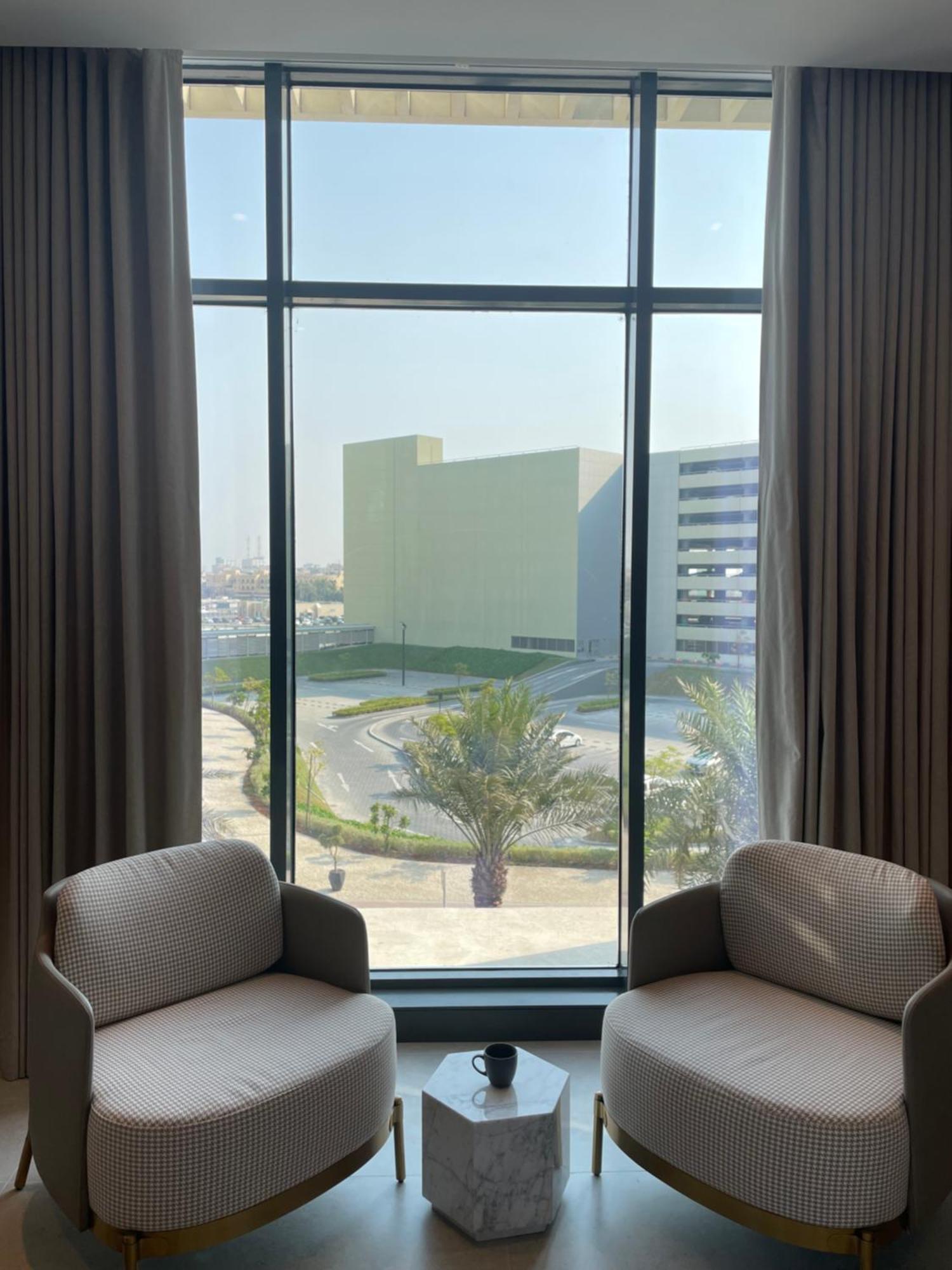 Hotel Charthouse Bahrain Manama Zewnętrze zdjęcie View from a room at the hotel