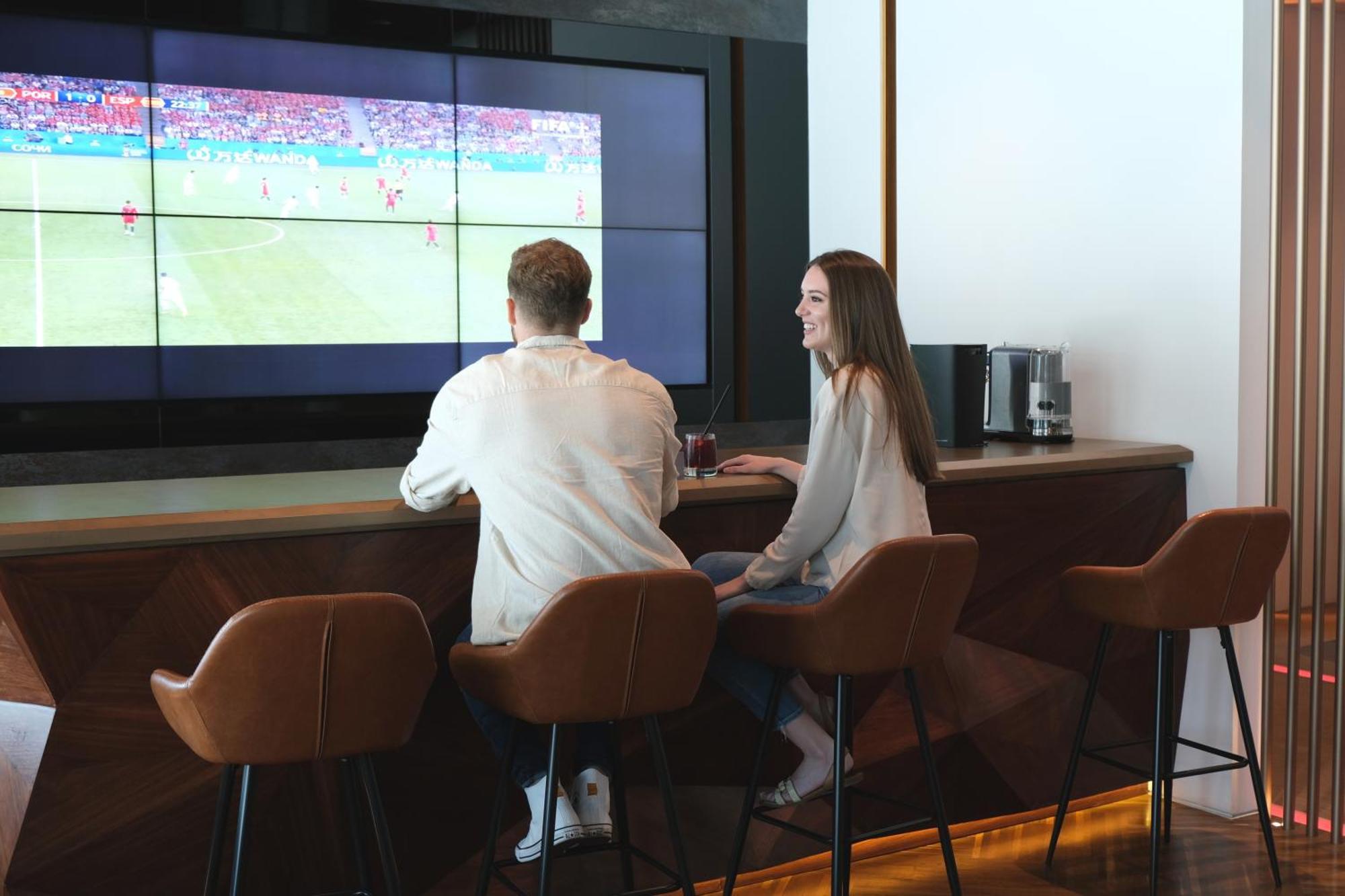 Hotel Charthouse Bahrain Manama Zewnętrze zdjęcie The media centre at the Allianz Arena